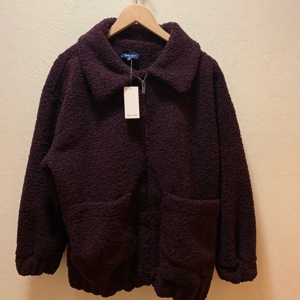 Splendid Teddy Oversized Jacket Large NWT - Picture 5 of 8